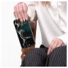 Evelatus capa PC para Apple iPhone 15 Pro Custom Print Marble Dark Green