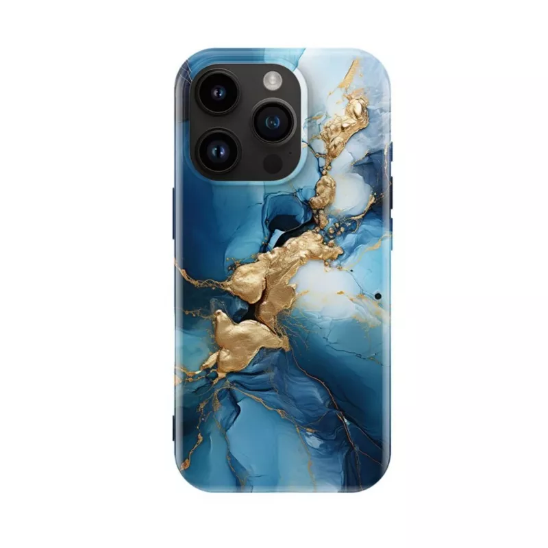 Capa fina Evelatus para Apple iPhone 16 Pro Max com MagSafe azul-escuro