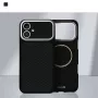 Capa MagSafe Evelatus Carbon Premium Edition para Apple iPhone 17, preto