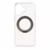 Evelatus Capa híbrida com MagSafe PC+TPU para Apple iPhone 17 com suporte metálico 360 transparente