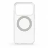 Evelatus Capa híbrida com MagSafe PC+TPU para Apple iPhone 17 Pro com suporte metálico 360° transparente