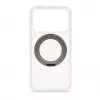 Evelatus Capa híbrida com MagSafe PC+TPU para Apple iPhone 17 Pro com suporte metálico 360° transparente