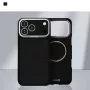 Capa MagSafe Evelatus Apple iPhone 17 Pro Max Carbon Premium Edition preta