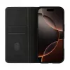 Evelatus Capa tipo livro para Apple iPhone 18 Pro, preto