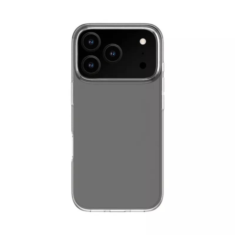 Evelatus Capa de silicone transparente para Apple iPhone 18 Pro 1,5 mm TPU transparente