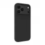 Capa de silicone MagSafe Soft Touch Evelatus Apple iPhone 18 Pro Max Premium preta