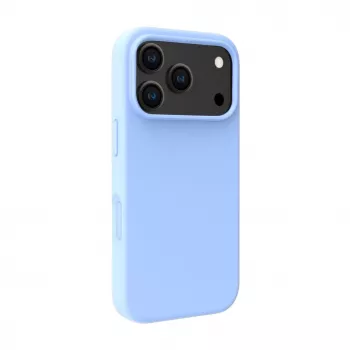 Capa de Silicone Soft Touch Premium MagSafe Evelatus para Apple iPhone 18 Pro Max Azul