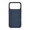 Evelatus Capa de silicone Soft Touch MagSafe Premium para Apple iPhone 18 Pro Max azul-escuro