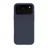 Evelatus Capa de silicone Soft Touch MagSafe Premium para Apple iPhone 18 Pro Max azul-escuro