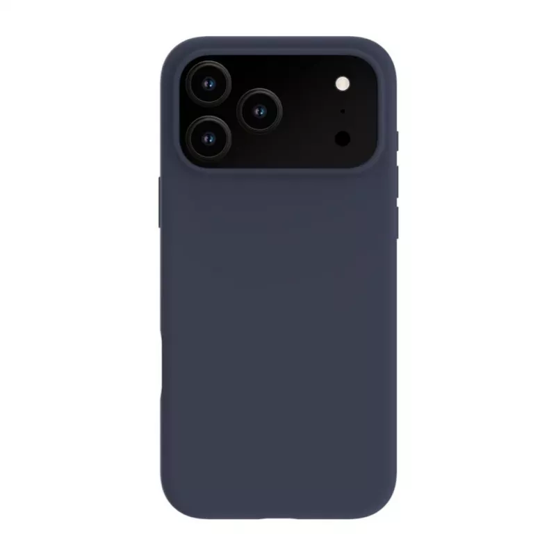 Evelatus Capa de silicone Soft Touch MagSafe Premium para Apple iPhone 18 Pro Max azul-escuro