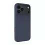 Evelatus Capa de silicone Soft Touch MagSafe Premium para Apple iPhone 18 Pro Max azul-escuro