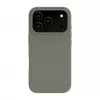 Capa de Silicone Soft Touch Premium MagSafe Evelatus para Apple iPhone 18 Pro Max Verde-azeitona-escuro