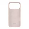 Evelatus Capa de silicone Soft Touch MagSafe Premium para Apple iPhone 18 Pro Max rosa areia