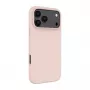 Evelatus Capa de silicone Soft Touch MagSafe Premium para Apple iPhone 18 Pro Max rosa areia