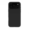 Capa de silicone MagSafe Soft Touch Evelatus Apple iPhone 18 Pro Premium preta