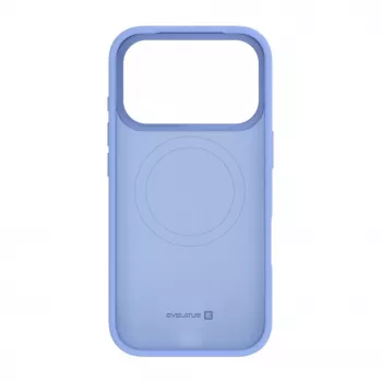 Evelatus Capa de silicone Soft Touch MagSafe Premium para Apple iPhone 18 Pro azul