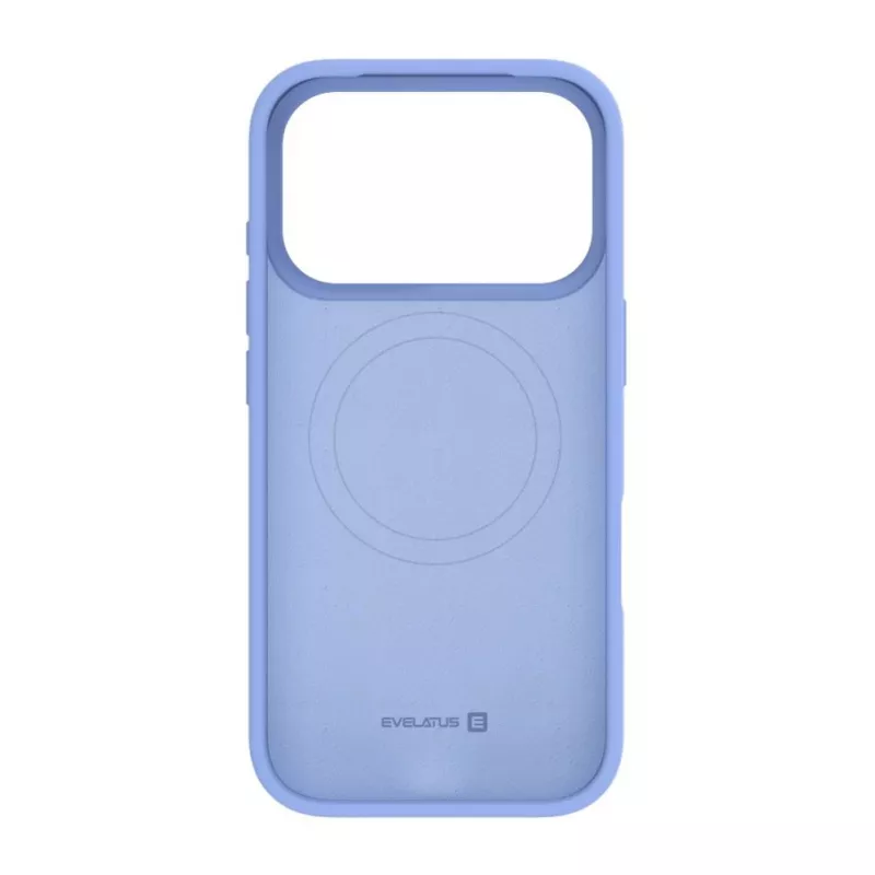 Evelatus Capa de silicone Soft Touch MagSafe Premium para Apple iPhone 18 Pro azul