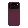 Evelatus Capa de silicone Soft Touch MagSafe Premium para Apple iPhone 18 Pro borgonha