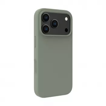 Capa de Silicone Soft Touch Premium MagSafe Evelatus para Apple iPhone 18 Pro Verde-azeitona-escuro