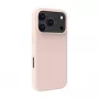 Capa de silicone MagSafe Soft Touch Evelatus Apple iPhone 18 Pro Premium Pink Sand