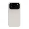 Capa de Silicone Soft Touch Premium MagSafe Evelatus para Apple iPhone 18 Pro Prateado