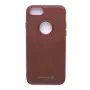 Evelatus Capa traseira de silicone para Apple iPhone 7/8/SE 2020/SE 2022 castanho Phantom