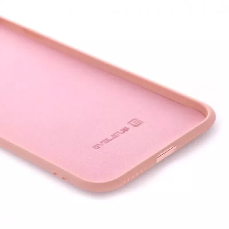 Capa de silicone nano Evelatus Soft Touch TPU para Apple iPhone 7/8/SE2020/SE2022 bege