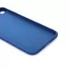 Capa de silicone nano Evelatus para Apple iPhone 7/8/SE2020/SE2022 Soft Touch TPU azul