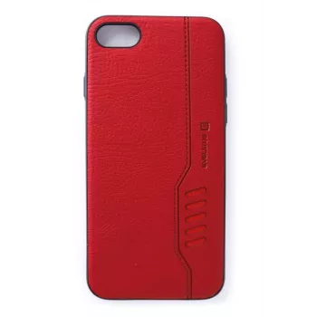 Capa traseira de silicone Evelatus para Apple iPhone 7/8 Shooter vermelha