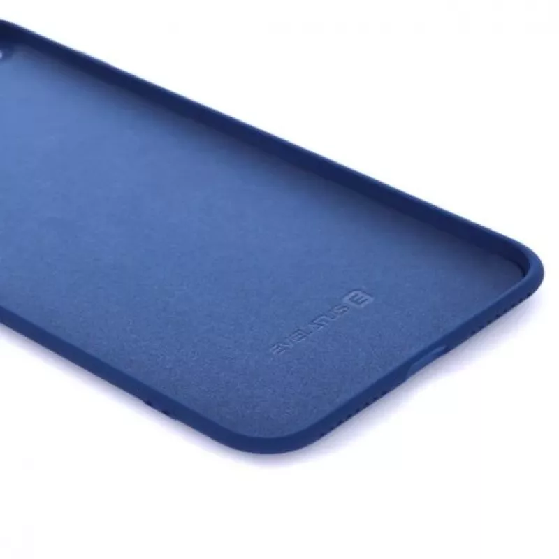 Capa de silicone nano Evelatus Soft Touch TPU para Apple iPhone 7 Plus / 8 Plus azul
