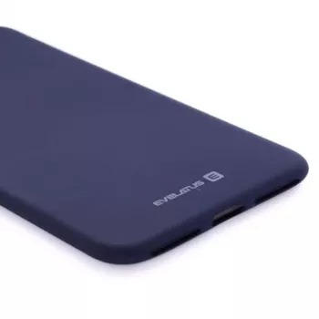 Evelatus Capa de silicone azul meia-noite para Apple iPhone 7 Plus/8 Plus