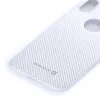 Evelatus Capa protetora Carbon para Apple iPhone X prateada