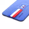 Capa em silicone líquido Evelatus Free Blue para Apple iPhone X