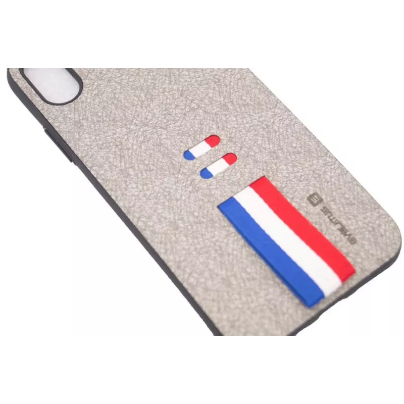 Película de proteção de ecrã em vidro temperado 9H Evelatus Free Gray para Apple iPhone X transparente