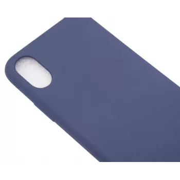 Evelatus Capa de silicone nano Soft Touch TPU para Apple iPhone X azul