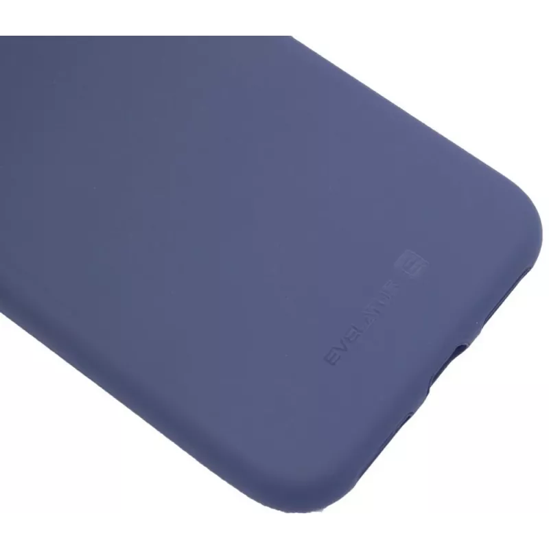 Evelatus Capa de silicone nano Soft Touch TPU para Apple iPhone X azul