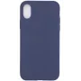 Evelatus Capa de silicone nano Soft Touch TPU para Apple iPhone X azul