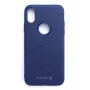 Evelatus Apple iPhone X Capa Traseira em Silicone Phantom Blue