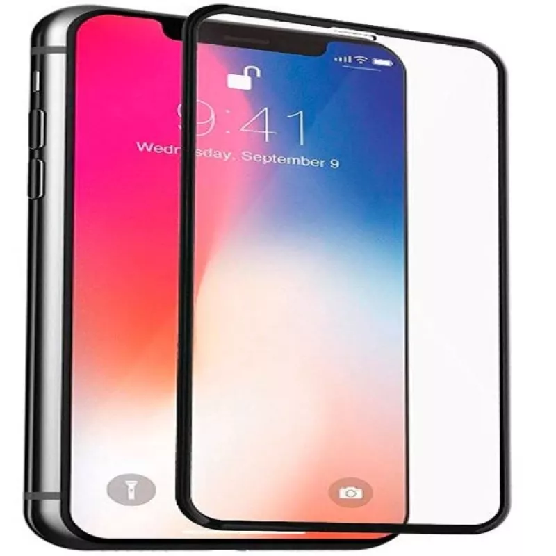 EVELATUS Apple iPhone X/XS/11 Pro Matte 2.5D Silk Cover Japan Glue Glass Protetor de ecrã antiestático