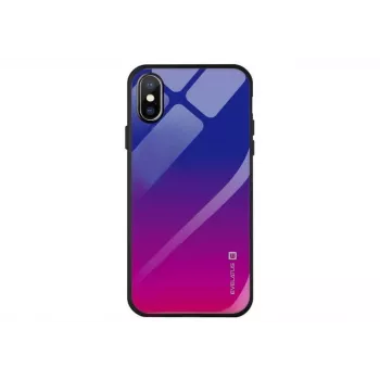 Evelatus Apple iPhone X/Xs Capa de Vidro Gradiente 4 Mystery