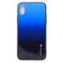 Evelatus Capa de vidro gradiente para Apple iPhone X/Xs 7 Sea Depth