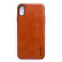 Evelatus Capa traseira Kuton para Apple iPhone X / XS castanha