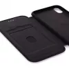 Evelatus Capa tipo livro para Apple iPhone XR, preto