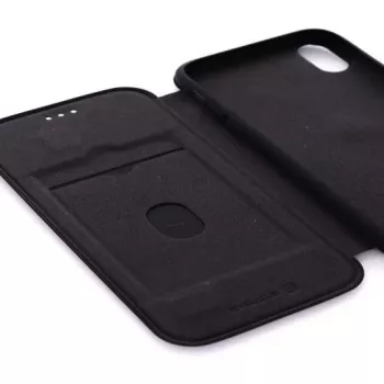 Evelatus Capa tipo livro para Apple iPhone XR, preto