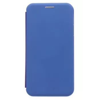 Evelatus Capa tipo livro para Apple iPhone XR azul-escuro