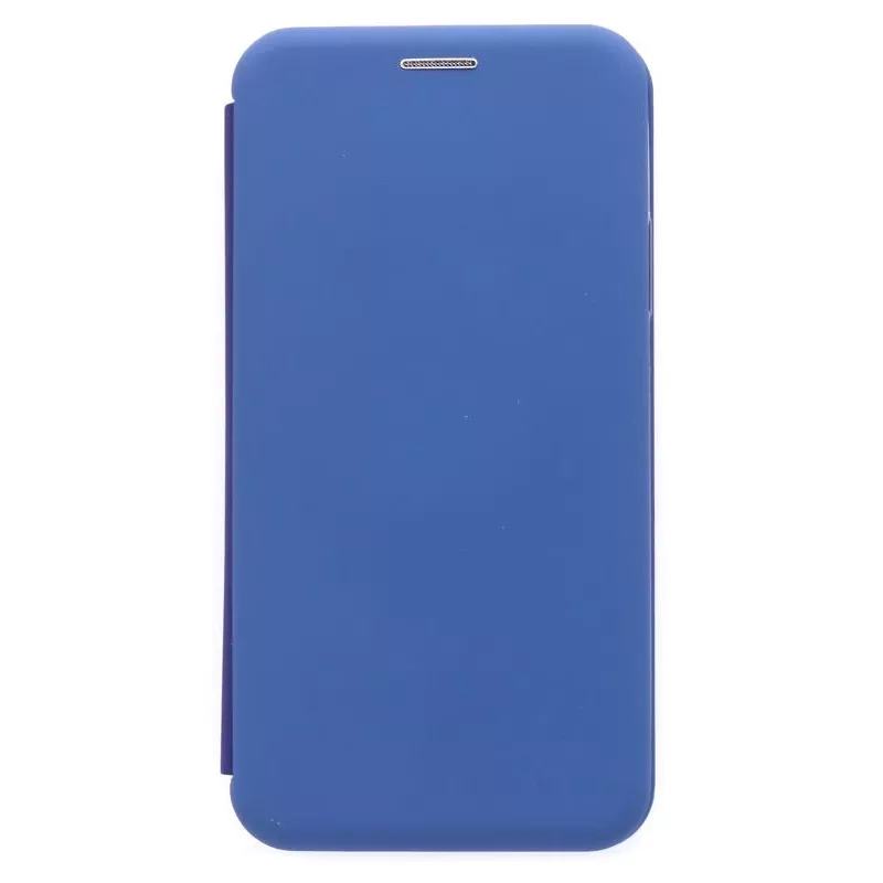 Evelatus Capa tipo livro para Apple iPhone XR azul-escuro