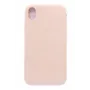 Evelatus Capa de silicone nano Soft Touch TPU para Apple iPhone XR rosa-areia