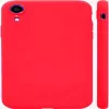 Evelatus Capa de silicone Nano Soft Touch TPU para Apple iPhone XR vermelha