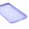Evelatus Capa de silicone Premium Soft Touch lilás para Apple iPhone XR