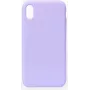Evelatus Capa de silicone Premium Soft Touch lilás para Apple iPhone XR